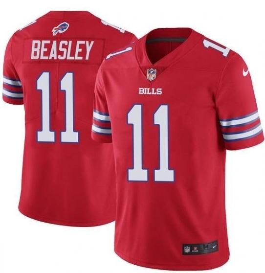 Men's Buffalo Bills #11 Cole Beasley Red NFL Vapor Untouchable Limited Stitched Jersey Men's Buffalo Bills #11 Cole Beasley Red NFL Vapor Untouchable Limited Stitched Jersey